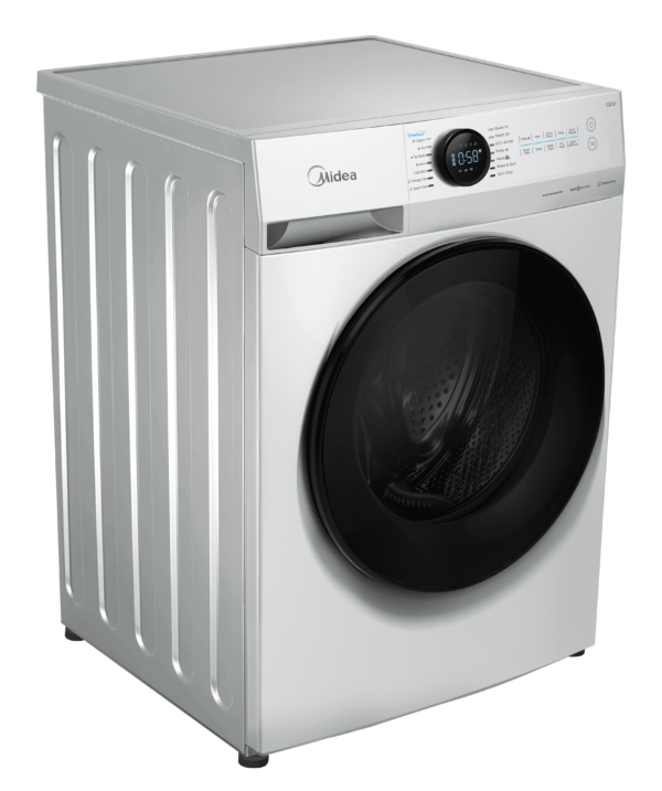 Lavarropa Midea Mf200W80BW - Blanco Inverter Smart 1400 Rpm 8 Kg - Imagen 2
