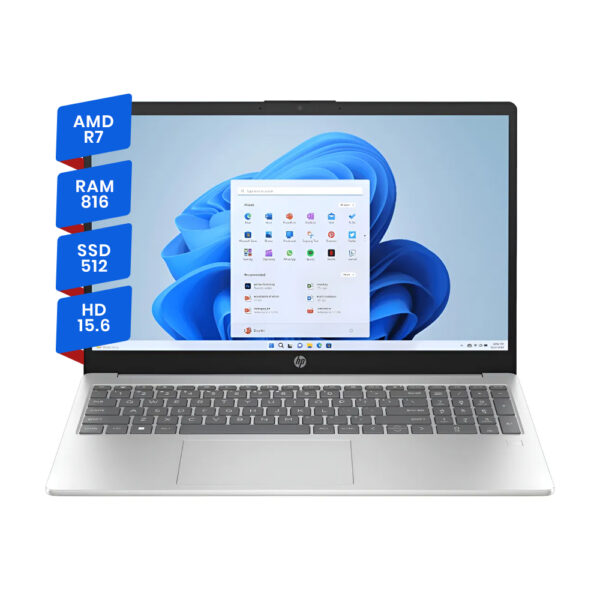 HP NOTEBOOK 15-FC0284LA R7-7730U 16GB 512GB FREE DOS