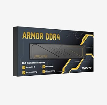 DDR4 8GB HIKSEMI 3200MHZ ARMOR BLACK - Imagen 2