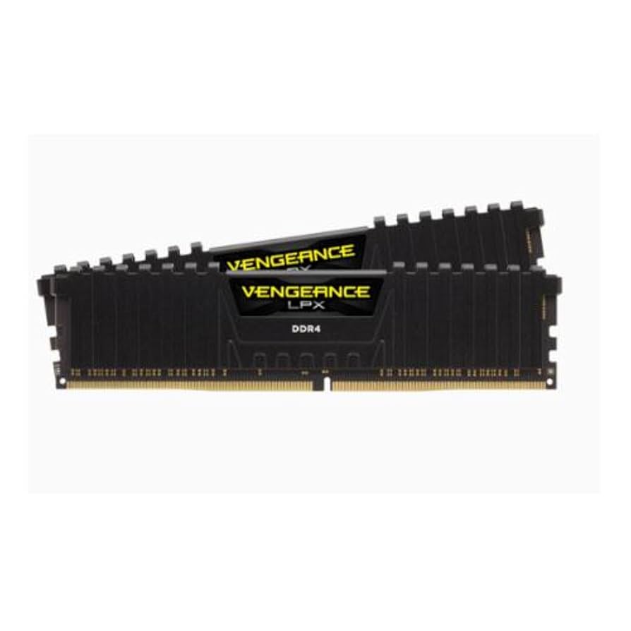 Memoria DDR4 Corsair 16Gb (2x8Gb) 2666 MHz Vengeance LPX Black CL16 - Imagen 2