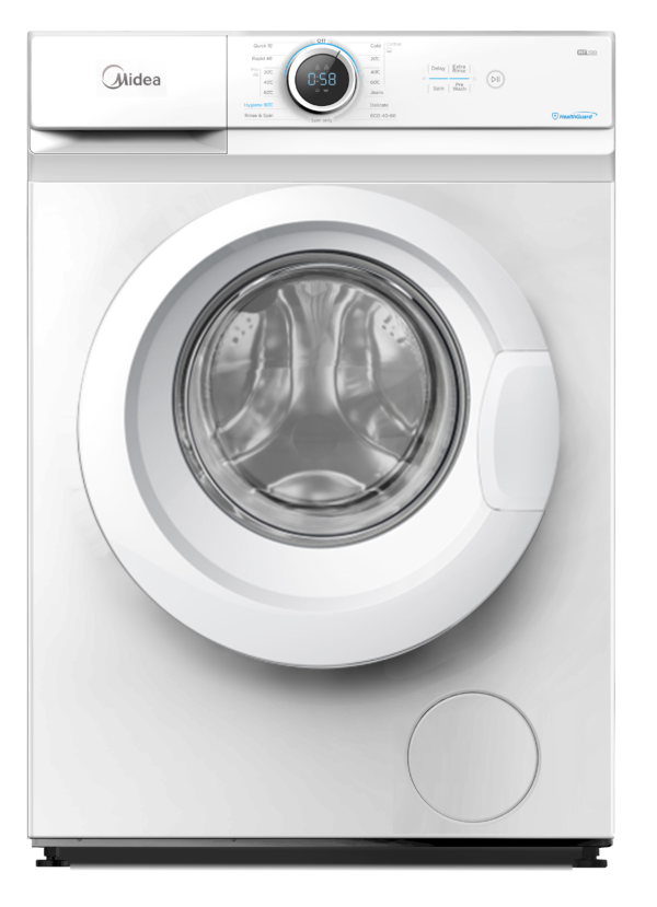 Lavarropa Midea Mf100W60W - Blanco 1000 Rpm 6 Kg