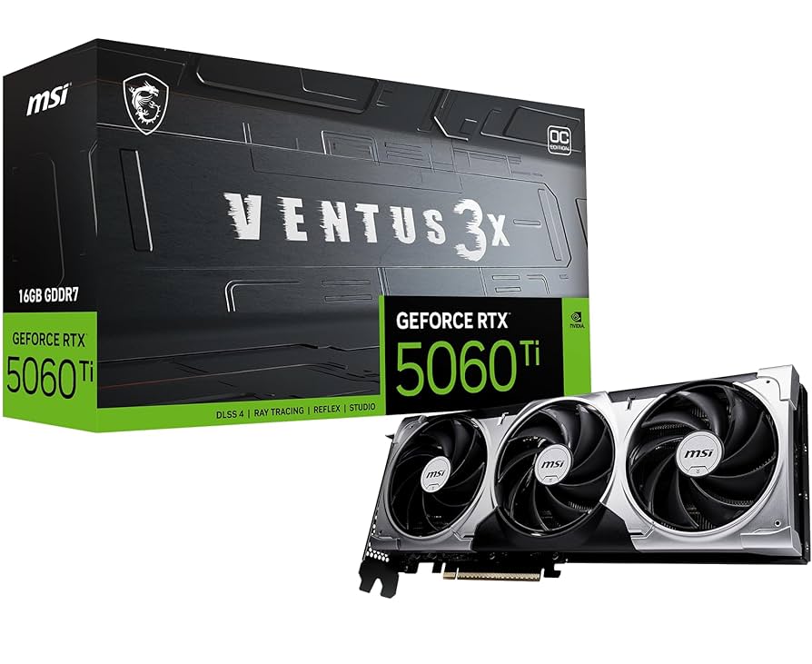 VGA 16GB RTX 5060 TI MSI VENTUS 3X OC - Imagen 2