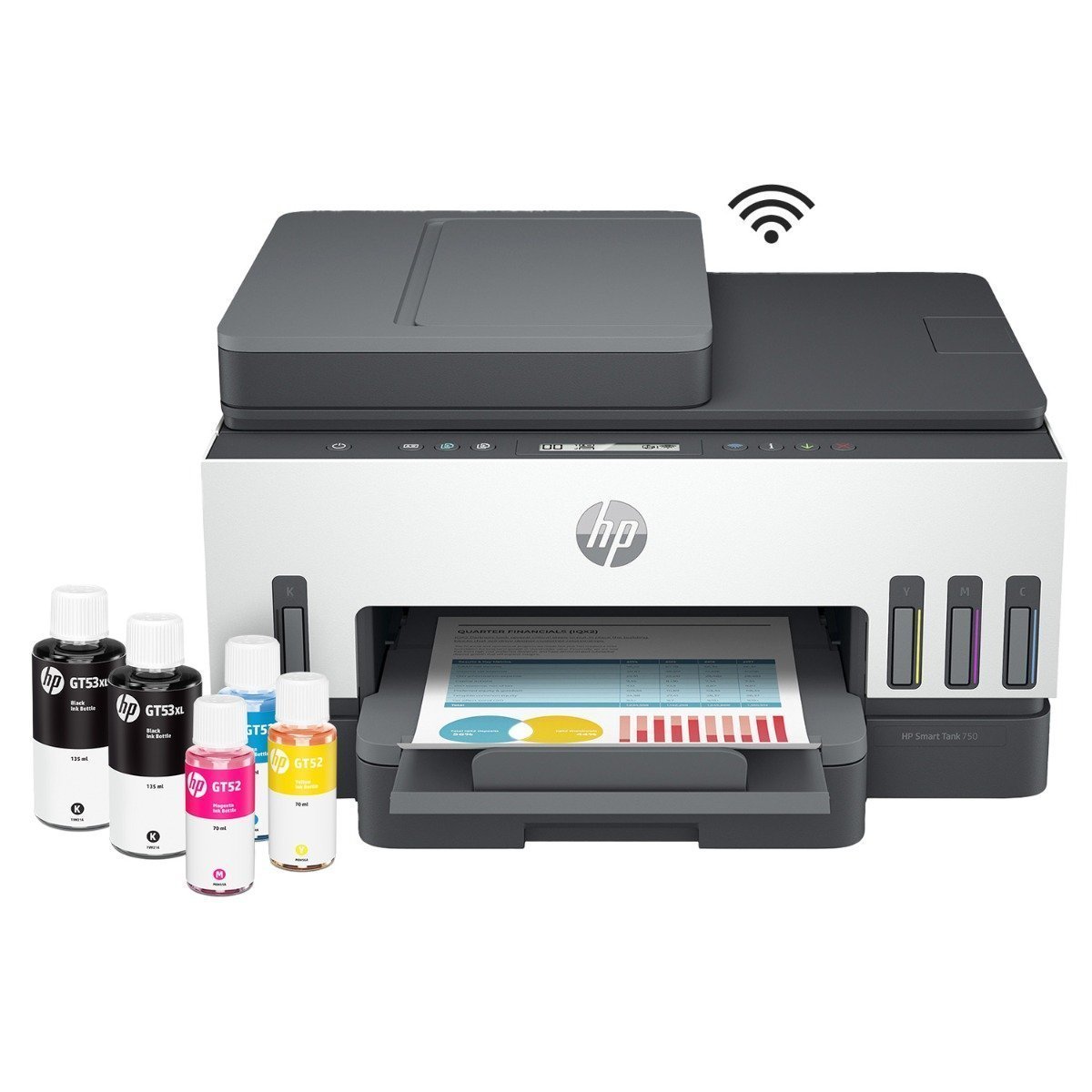IMPRESORA HP MULTIFUNCION SMART TANK 750