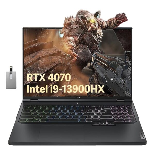 Lenovo LEGION PRO 5 16IRX9 GAMING Core™ i9-14900HX 1TB 32GB 16" (2560x1600) 240Hz WIN11 NVIDIA® RTX 4070 8192MB ONYX GRAY RGB Backlit Keyboard - PREVENTA PY - Imagen 2
