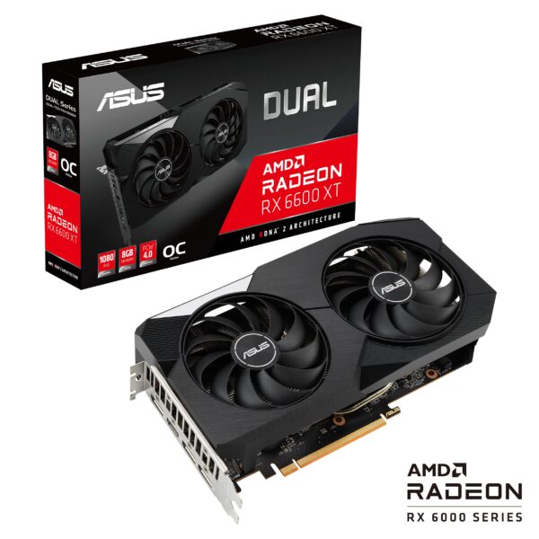 PLACA DE VIDEO ASUS DUAL RX 6600 XT 8GB OUTLET