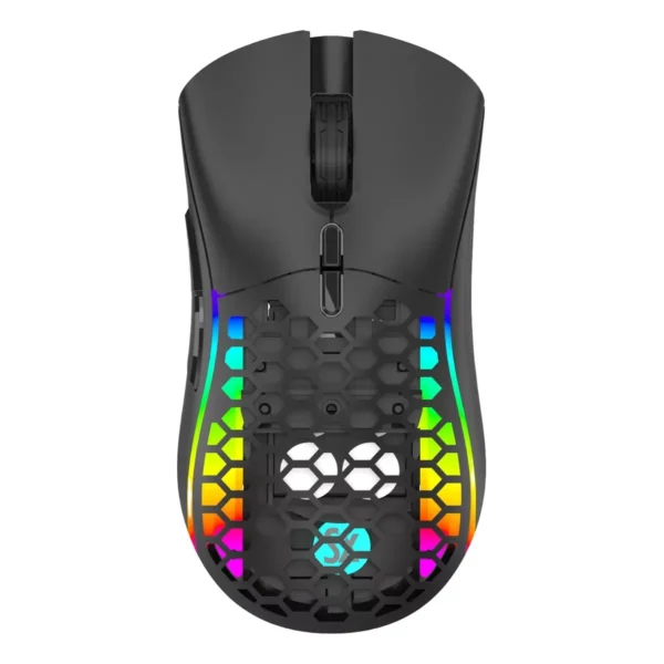 MOUSE SOLARMAX GMO06B USB ARGB BLACK - Imagen 2