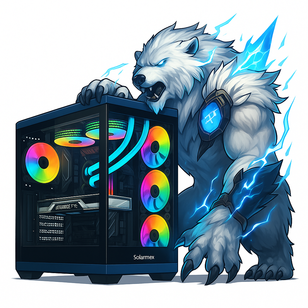 PC GAMER ULTRA 9 285K 9060 XT 16GB DDR5 32GB RGB Z890 AYW WATER MASTERLIQUID 1 TB M.2 1000W GAB XPG BTF