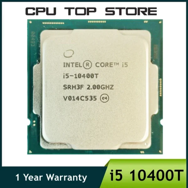 CPU INTEL CORE I5-10400T S1200 TRAY SIN COOLER - Imagen 2