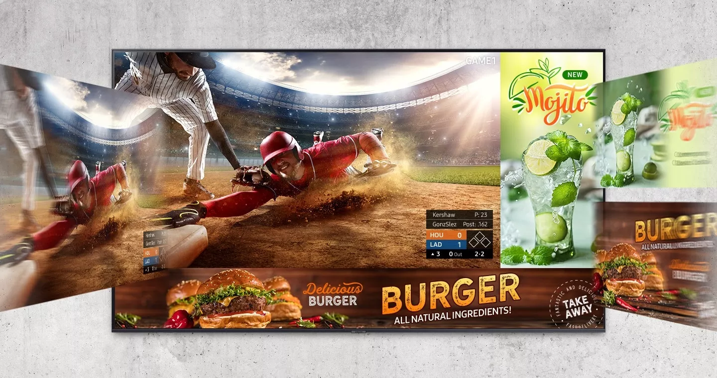 Business TV SAMSUNG 43" BEC-H Crystal UHD 4K - Imagen 2