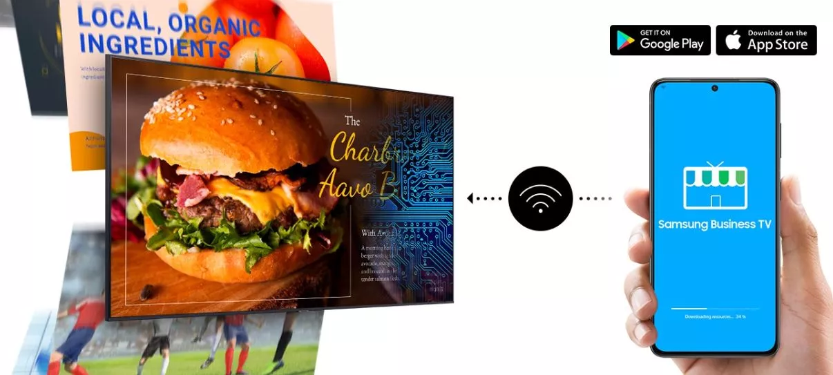 Business TV SAMSUNG 43" BEC-H Crystal UHD 4K - Imagen 3