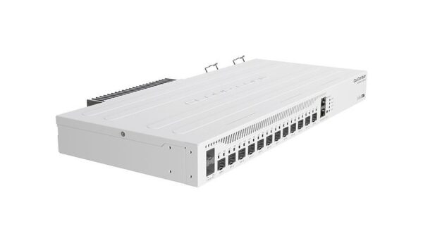 ROUTER MIKROTIK CCR2004-1G-12S+2XS CON FUENTE - Imagen 2
