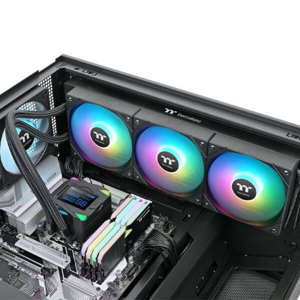 WATER COOLER THERMALTAKE LA360 ARGB SYNC ALL IN ONE BLACK - Imagen 2