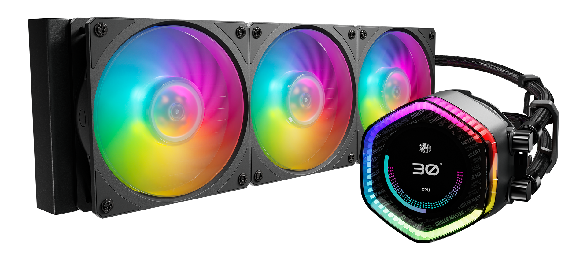 WATERCOOLER COOLER MASTER M.LIQUID 360 ION NEGR