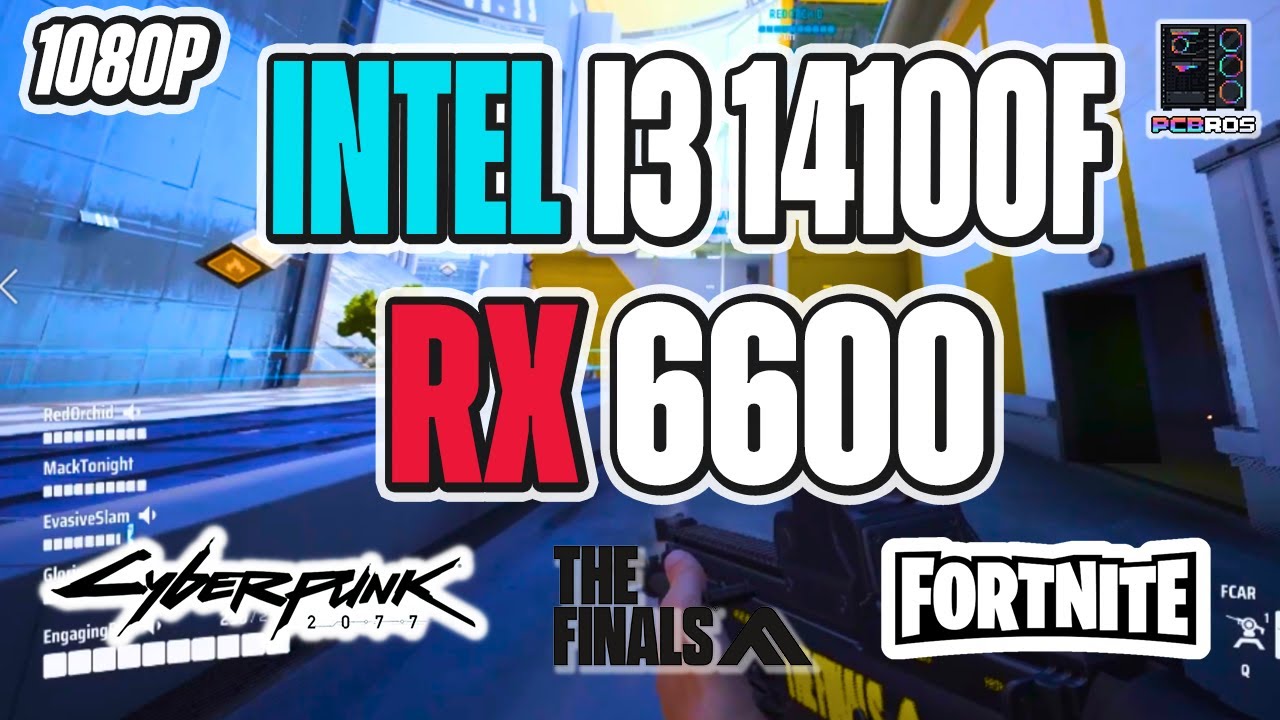 PC GAMER INTEL I3 14100F RX 6600 8GB DDR4 16GB H610 512 M.2 650W GAB RGB - Imagen 2