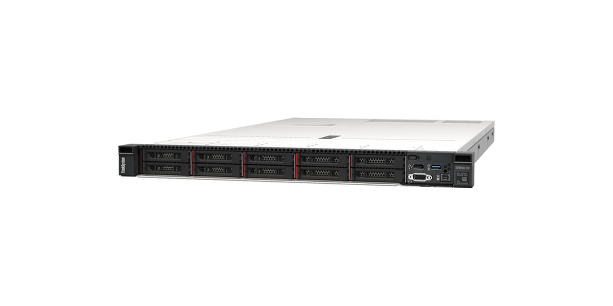 SERVER LENOVO SR630 V2 XEON SILVER 4310 1X32GB 8X2.5" PS 750W
