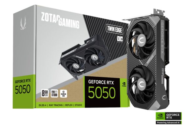 GPU ZOTAC GAMING GEFORCE RTX5050 TWIN EDGE OC 8GB (ZT-B50500H-10M)