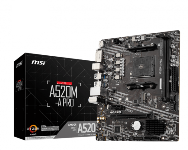 Pc Kelyx Kit 728-12 / MB MSI A520 / Mem Hiksemi 8G 3200 / SSD Hiksemi 240G - Imagen 2