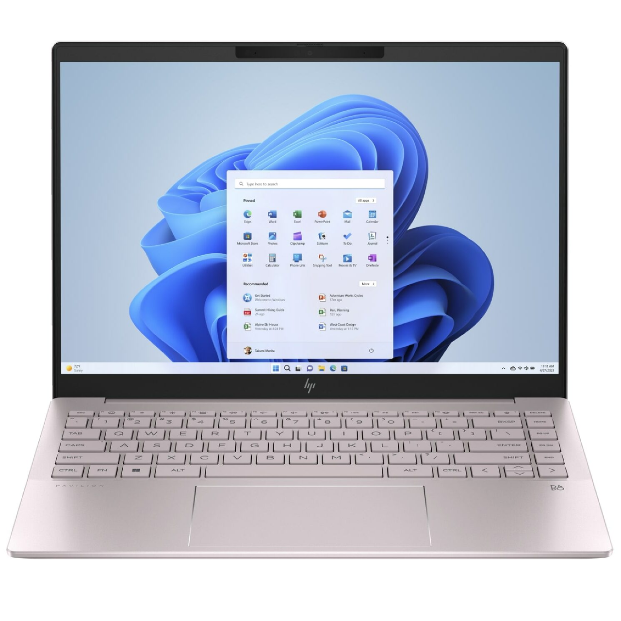 NB HP PAVILION PLUS U5-125H 14" 16GB/512 W11H