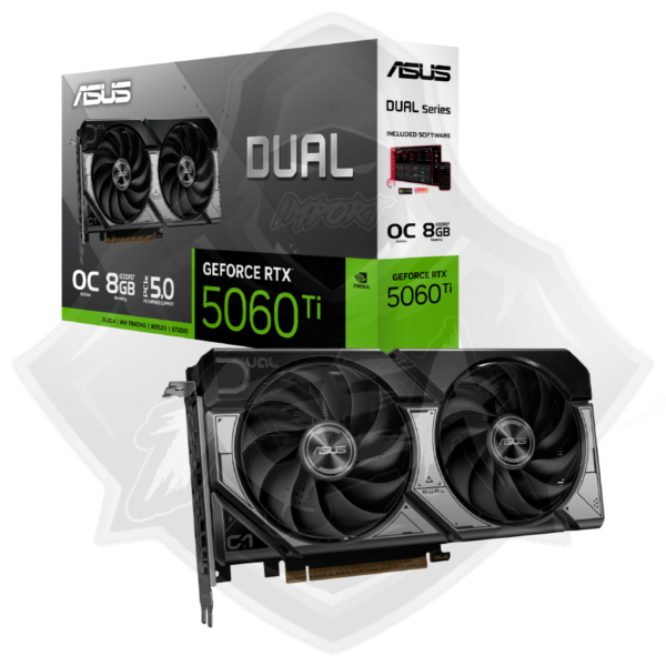 PLACA DE VIDEO ASUS DUAL RTX 5060TI O 8GB - Imagen 2