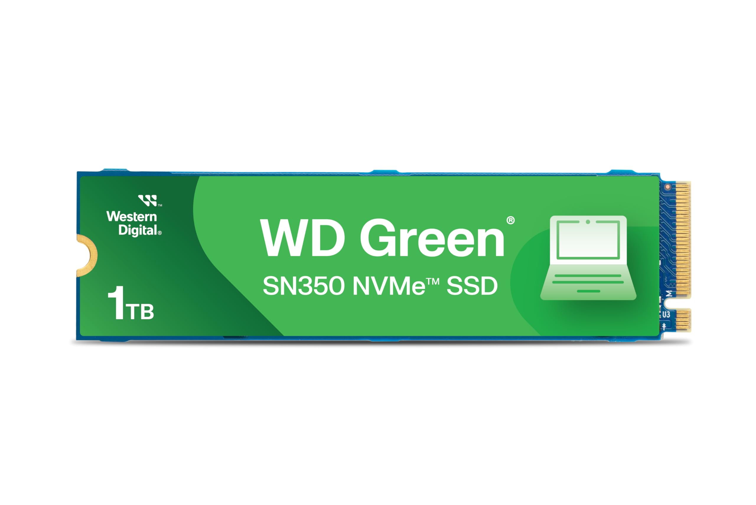 DISCO SSD M.2 WESTERN DIGITAL 1TB GREEN SN350 PCIE 3.0