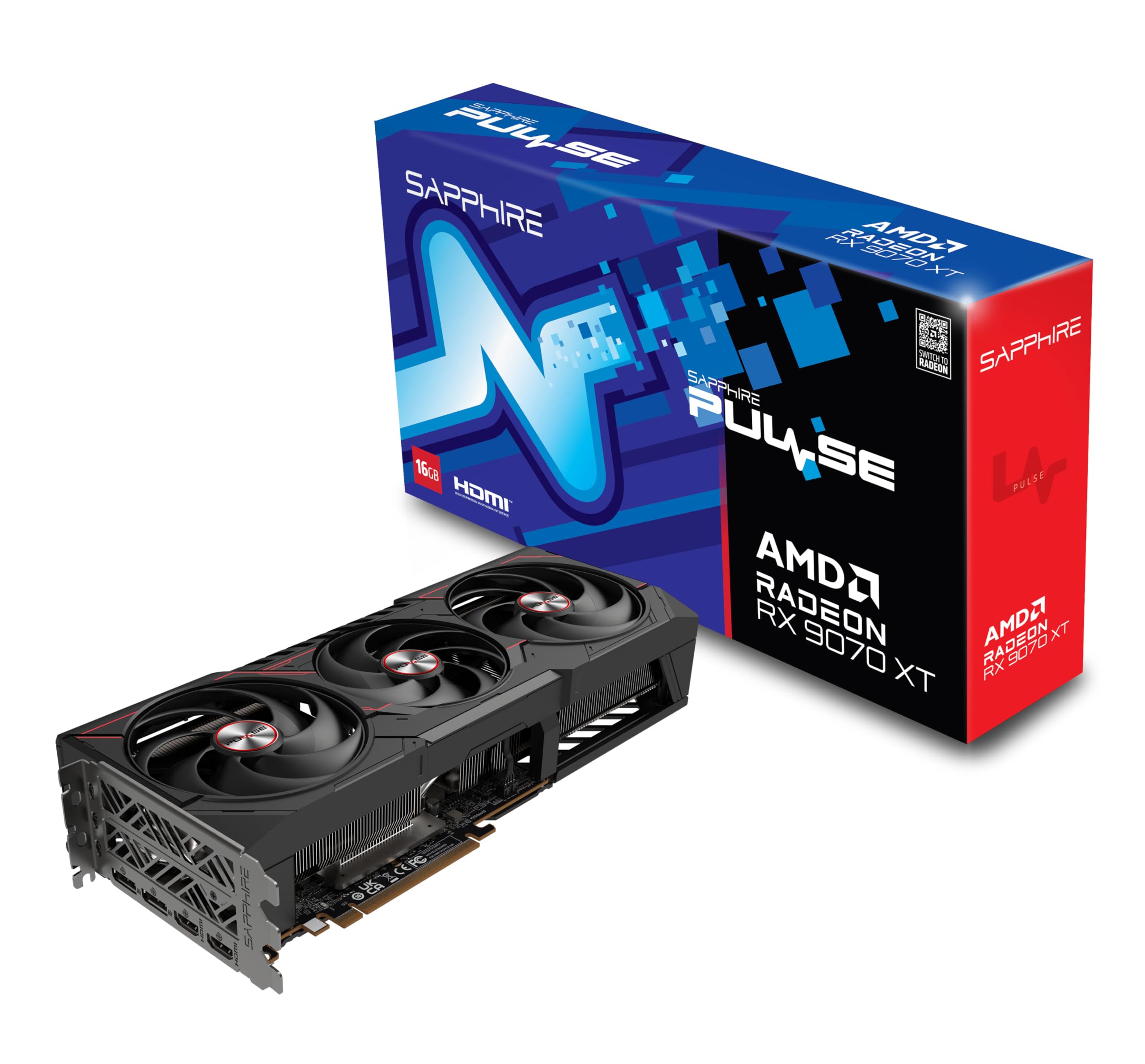 VGA SAPPHIRE RADEON RX 9070 PULSE 16GB GDDR6