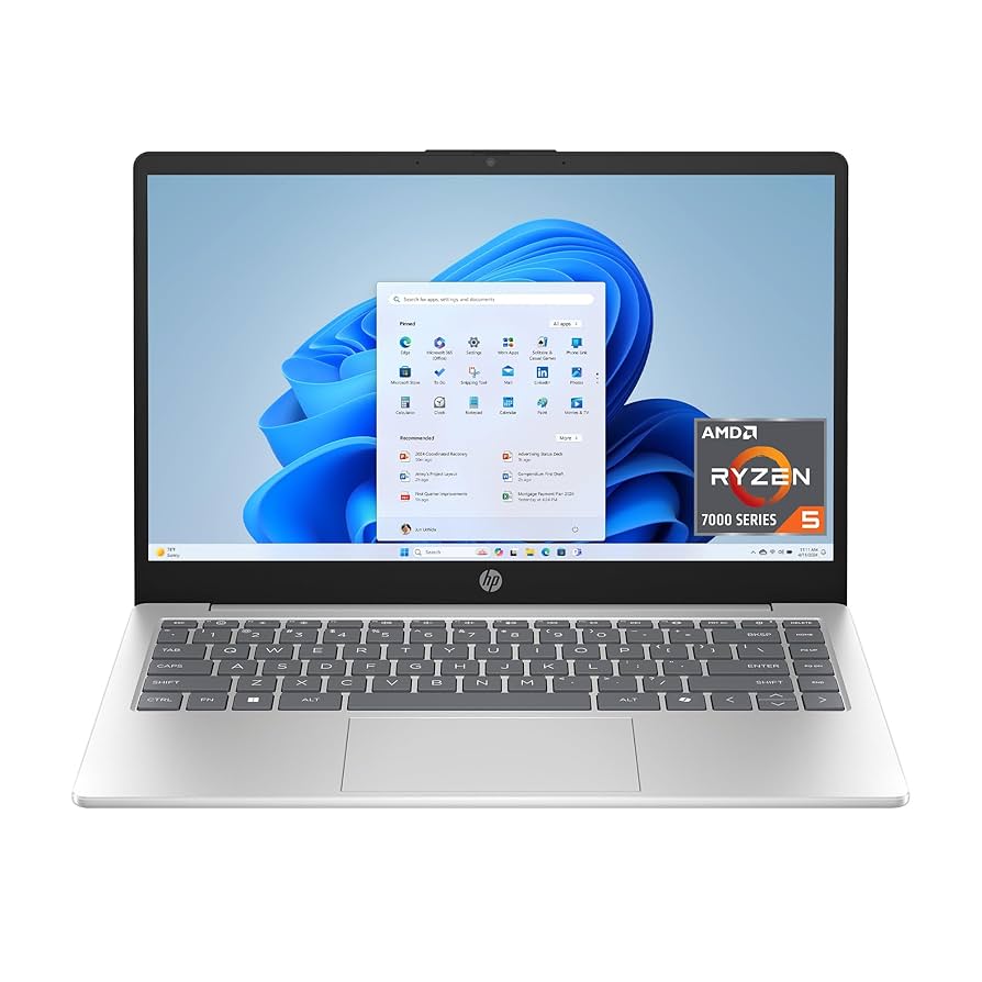 NB HP LAPTOP R5-7520 14" 8GB/512 W11H