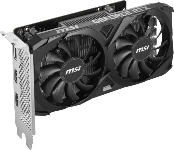 PLACA MSI RTX 3050 VENTUS 2X 6GB OC DDR6 BLACK - Imagen 2