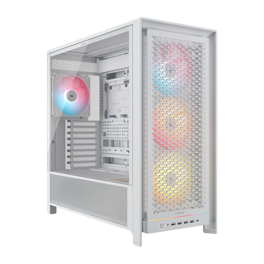 GABINETE CORSAIR 5000D FRAME ARGB MID-TOWER WHITE