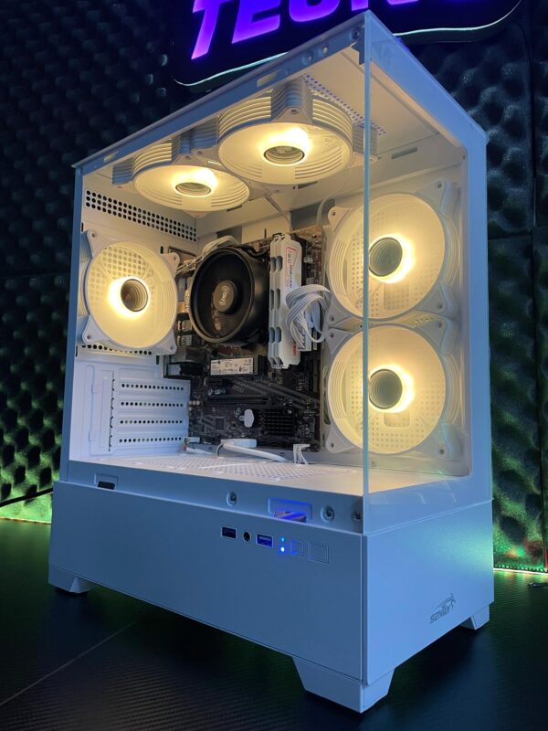 PC GAMER INTEL I5 14400 RTX 3050 6GB 16GB DDR4 H610 512GB 650W GAB RGB