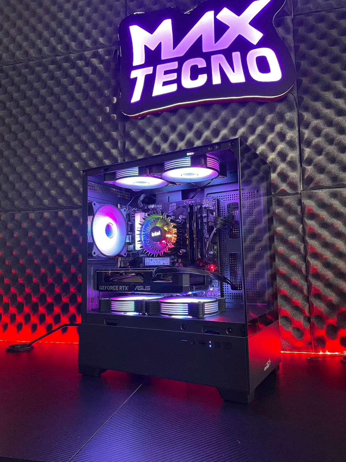 PC GAMER RYZEN 5 8400F/A620/DDR5 16GB/RTX 5060 8GB/M.2 512GB/FUENTE 650W LNZ/GAB RGB