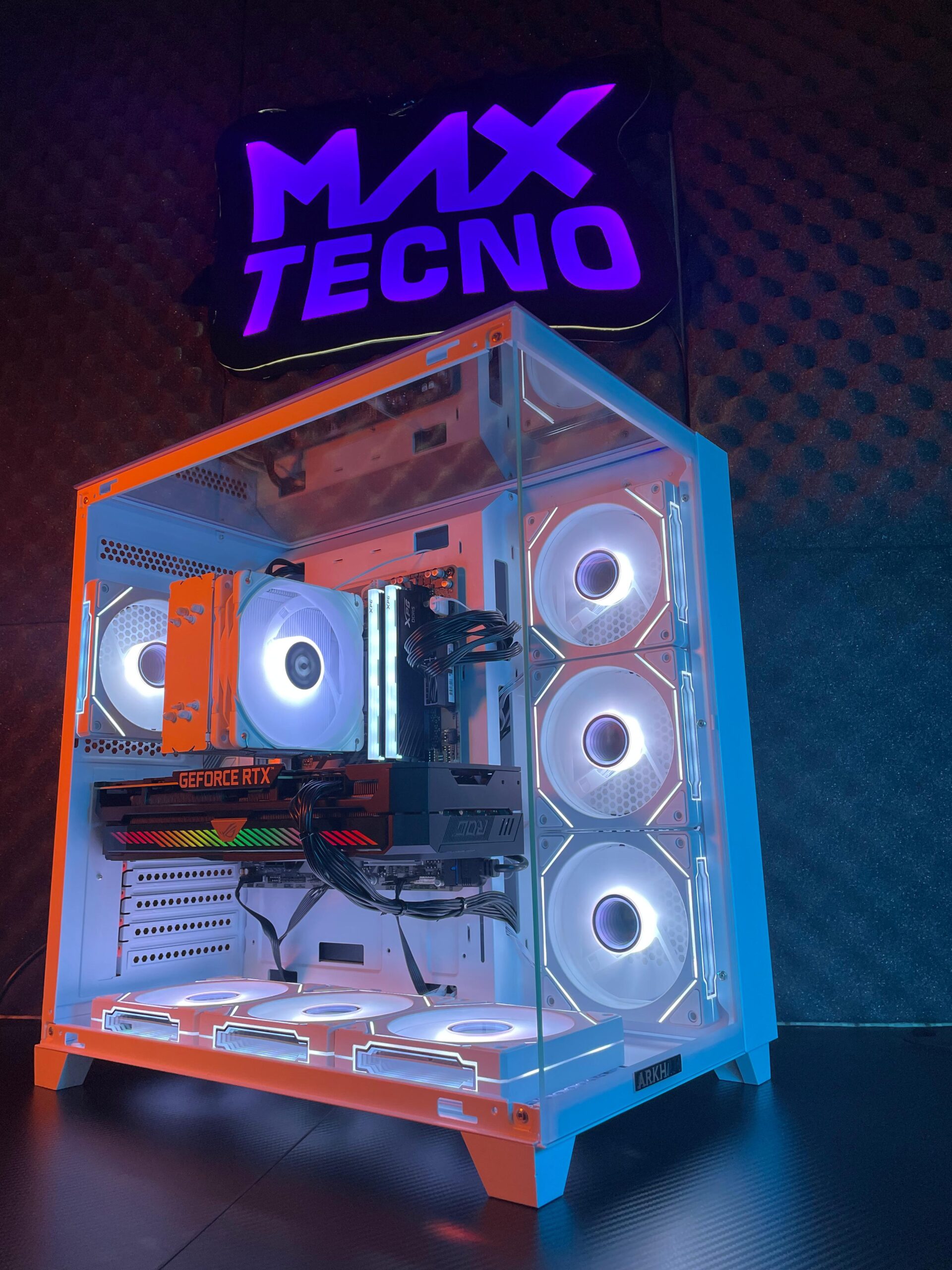 PC GAMER AMD R5 5500 RTX 3060 12GB A520 DDR4 16GB SSD 480 700W 80+ GAB RGB