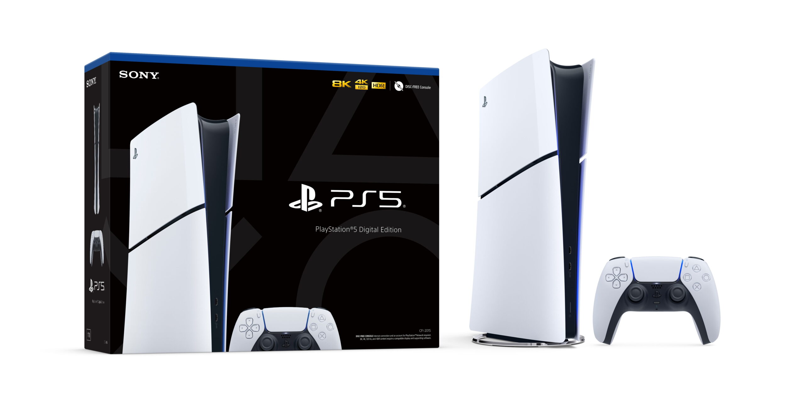 SONY CONSOLA PLAYSTATION 5 SLIM EDICION DIGITAL 1TB SSD CFI-2015 - Imagen 2