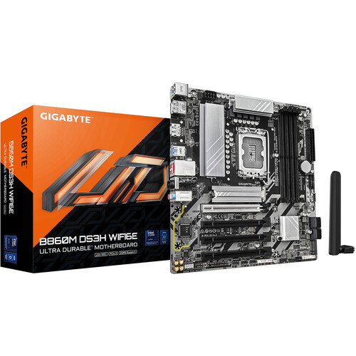 MOTHER GIGABYTE (LGA 1851) B860M DS3H WIFI6E