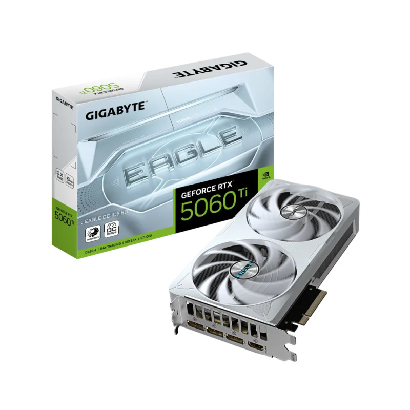 VGA GIGABYTE GEFORCE RTX 5060 TI EAGLE OC ICE 8G