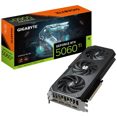 VGA GIGABYTE GEFORCE RTX 5060 TI GAMING OC 8G