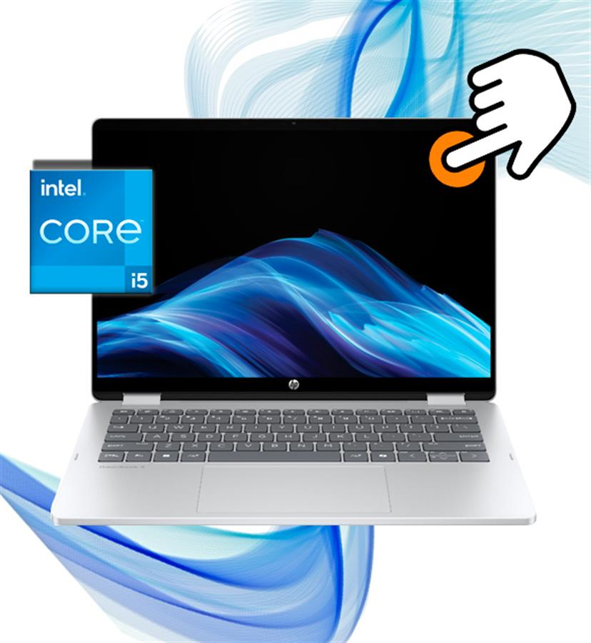 HP OMNIBOOK 5 FLIP INTEL I5 120U 8GB RAM 512GB SSD 14" FHD TACTIL
