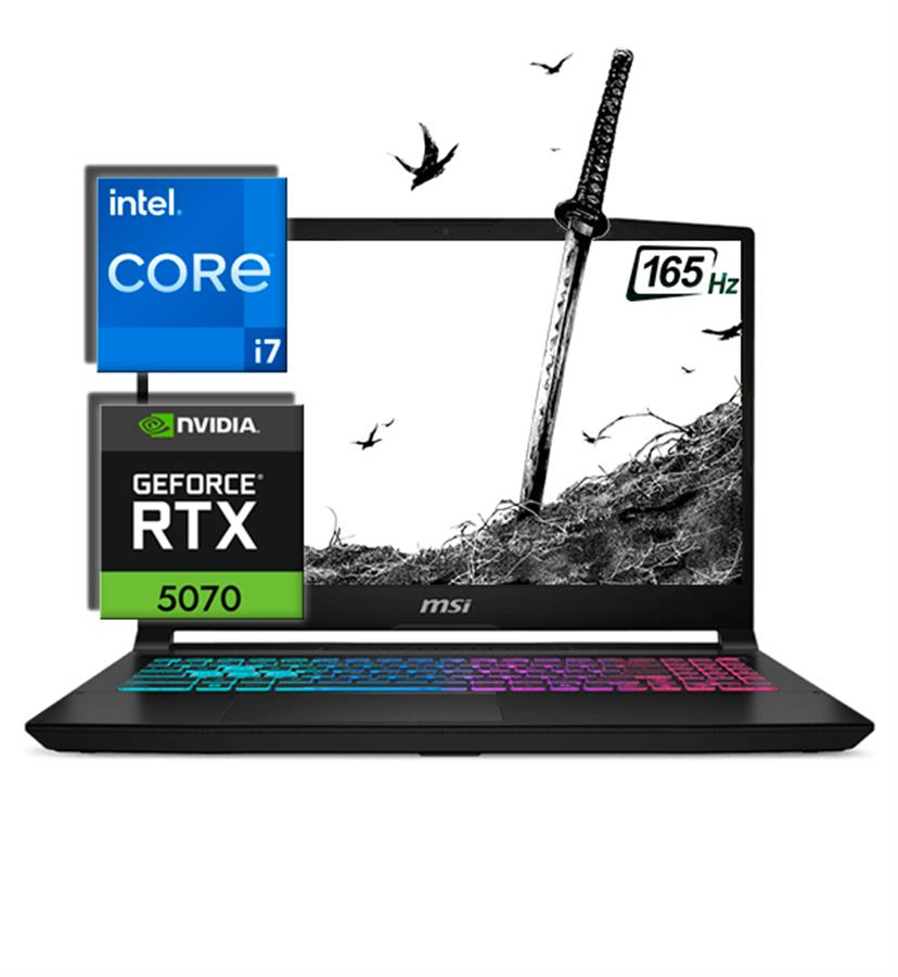 MSI KATANA 15 INTEL I7-14650HX 16GB RAM 1TB SSD RTX 5070 8GB 15.6" 165HZ