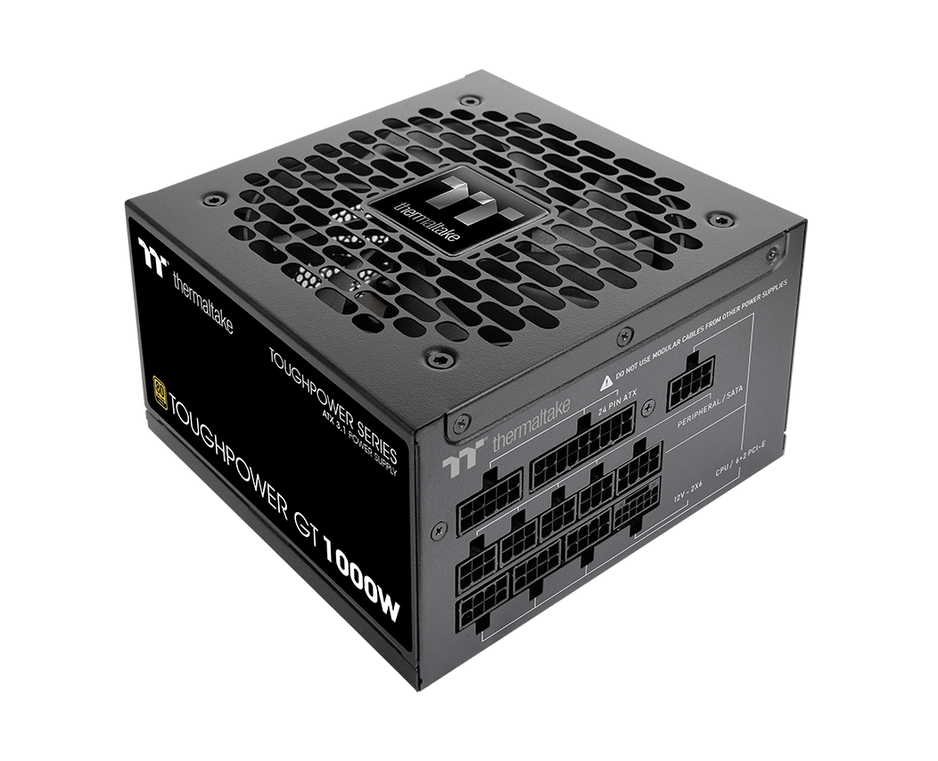 FUENTE THERMALTAKE TOUGHPOWER GT 1000W 80 PLUS GOLD MODULAR ATX 3.1/PCIE 5.1