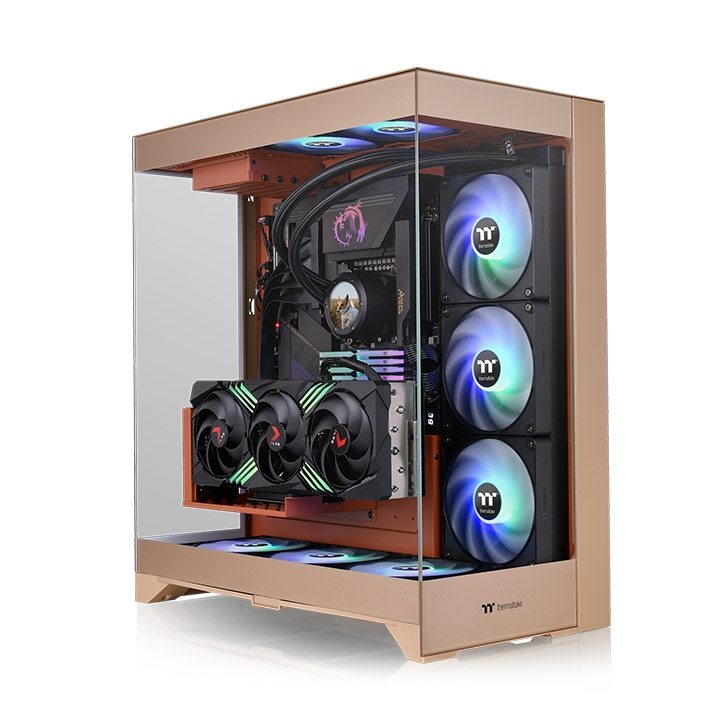 GABINETE TT CTE 550 MID-TOWER TG X3 GRAVEL SAND