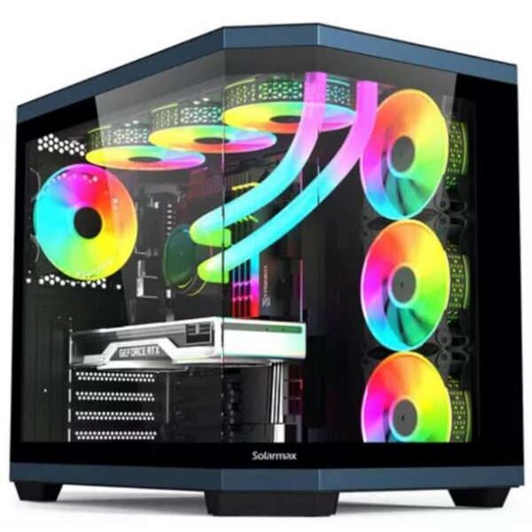 PC GAMER AMD R5 5500 RTX 3060 12GB A520 DDR4 16GB SSD 480  700W 80+ GAB RGB - Imagen 2