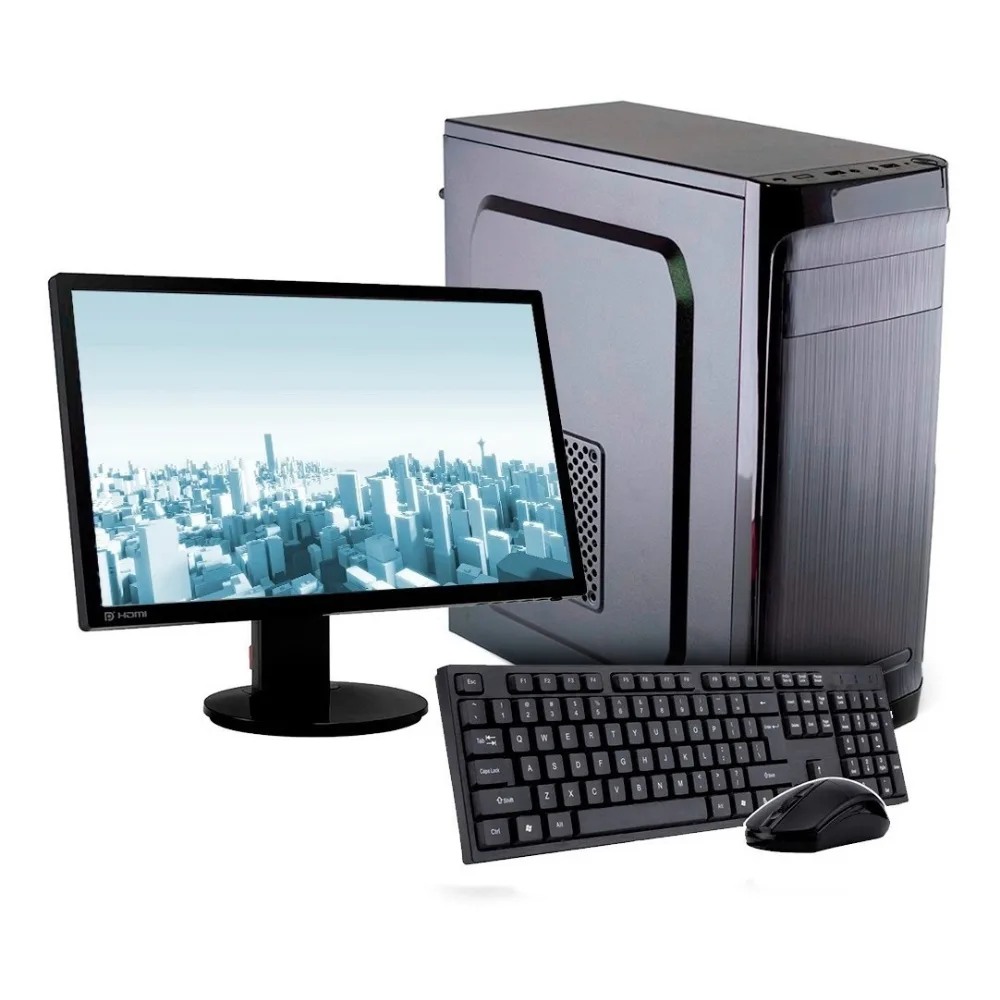 PC PCBOX INTEL CORE I5 10400 8GB SSD 240 GB SIN SISTEMA KIT TECLADO Y MOUSE