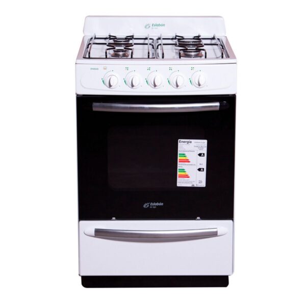 COCINA ESLABON DE LUJO - BLANCA 56CM MULTIGAS (EFM56NB) - Imagen 2