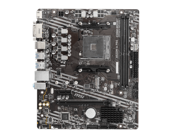 MB MSI AM4 A520M-A PRO DDR4 BULK M-ATX