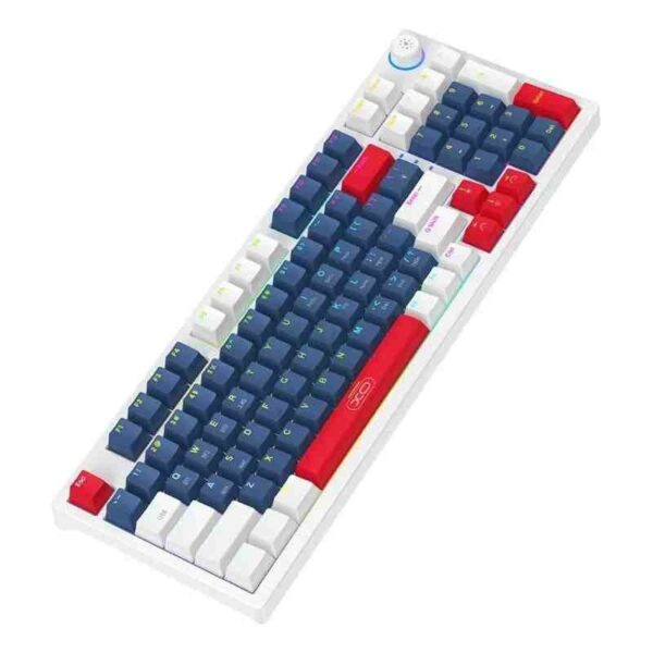 TECLADO MECANICO WIRELESS  XO-KB-08 +AZUL CON BATERIA