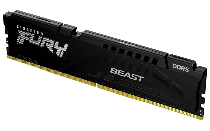 DDR5 8GB KINGSTON 6000MHZ CL36 FURY BEAST BLACK