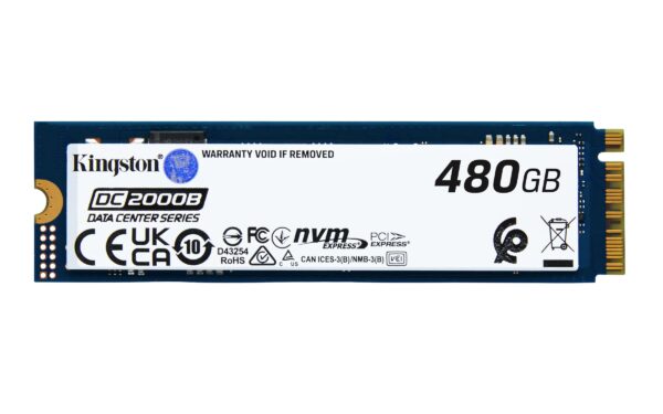 SSD M.2 NVME 480GB KINGSTON DC2000B - Imagen 2