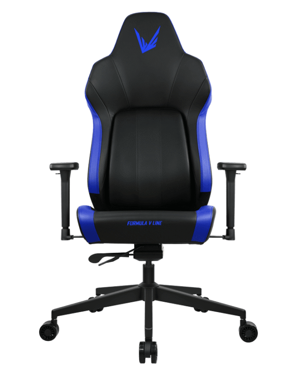 SILLA GAMER FORMULA V VIRON RACER PU DARK BLUE  (4711401663096)