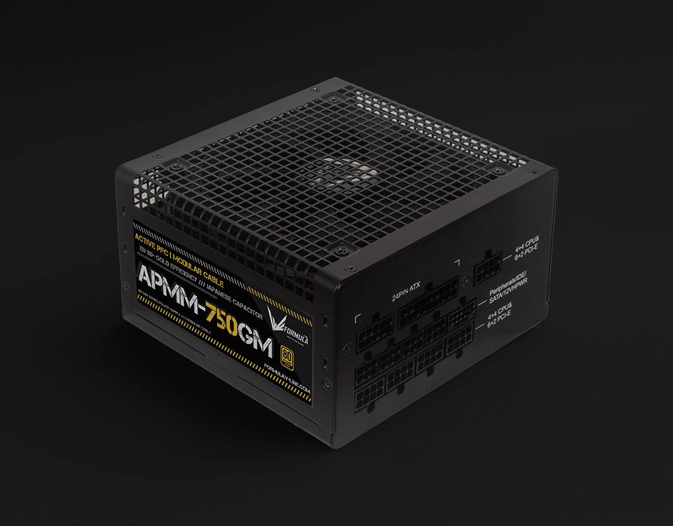 FUENTE FORMULA V LINE APMM-750GM 750W 80 PLUS GOLD FULL MODULAR - Imagen 2