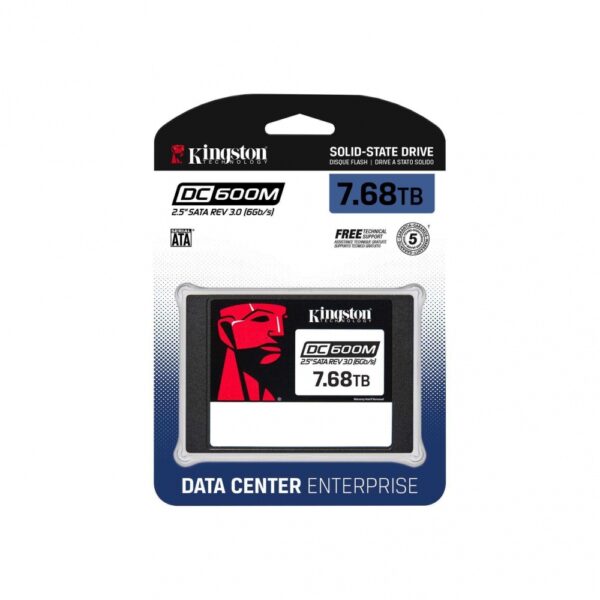 SSD 8TB KINGSTON DC600 SATAIII 2.5 P/SERVER