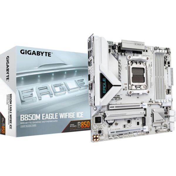 MB GIGABYTE AM5 B850M EAGLE WIFI6E ICE DDR5 BOX